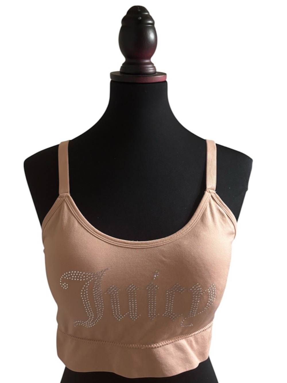 Juicy Couture Pink Rhinestone Bralette